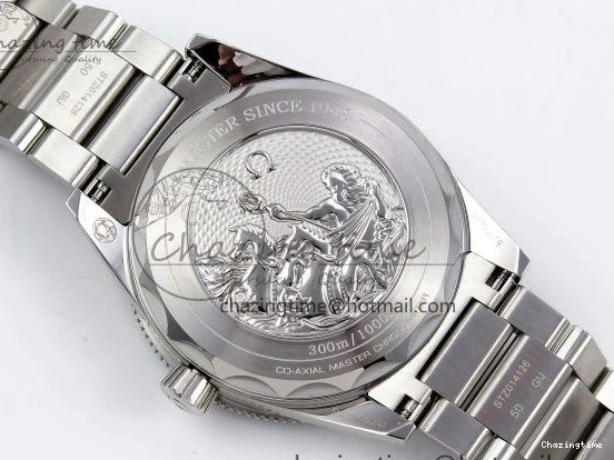 0103 Seamaster 300 Heritage VSF 1:1 Best Edition Blue Dial on SS Bracelet A8912 Super Clone Packable 7716